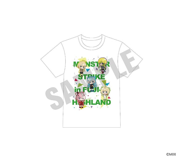 『モンスターストライク』Tシャツ 富士急ハイランドver. 白