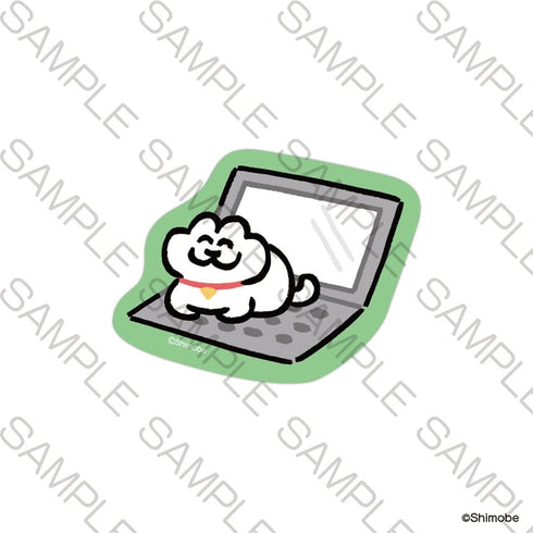 『ねことしもべ』ステッカー PC占拠