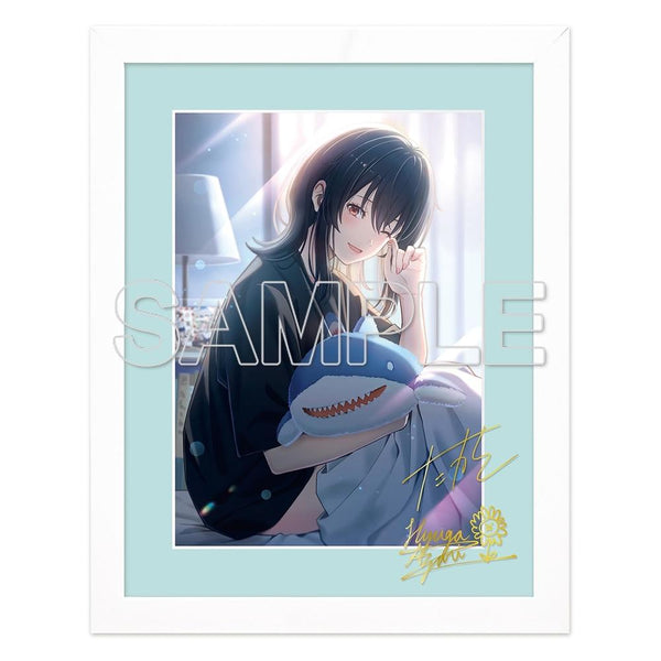 『クラスで2番目に可愛い女の子と友だちになった』完結記念 複製サイン入りA4キャラファイングラフ