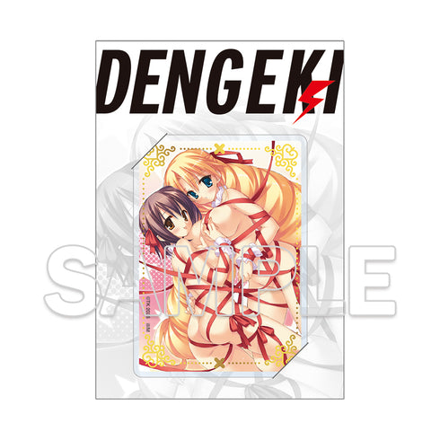 『れでぃ×ばと!』箔押しアクリルカード 朋美&セルニア