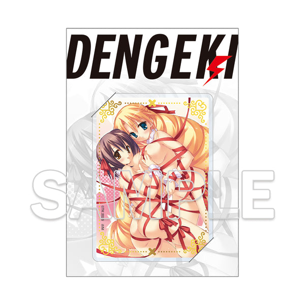 『れでぃ×ばと!』箔押しアクリルカード 朋美&セルニア