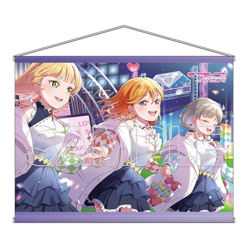 『ラブライブ!スーパースター!!』B2タペストリー Liella! かのん&可可&すみれ