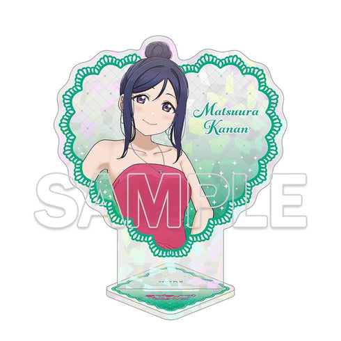 『ラブライブ!サンシャイン!!』ハート型アクリルスタンド Aqours 果南