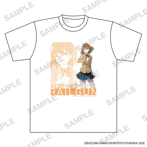 『とある魔術の禁書目録外伝 とある科学の超電磁砲』Tシャツ 御坂美琴