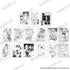 "A Certain Magical Index Side Story: A Certain Scientific Railgun" Mini Reproduction Art Print 3-Piece Set: Mikoto Misaka