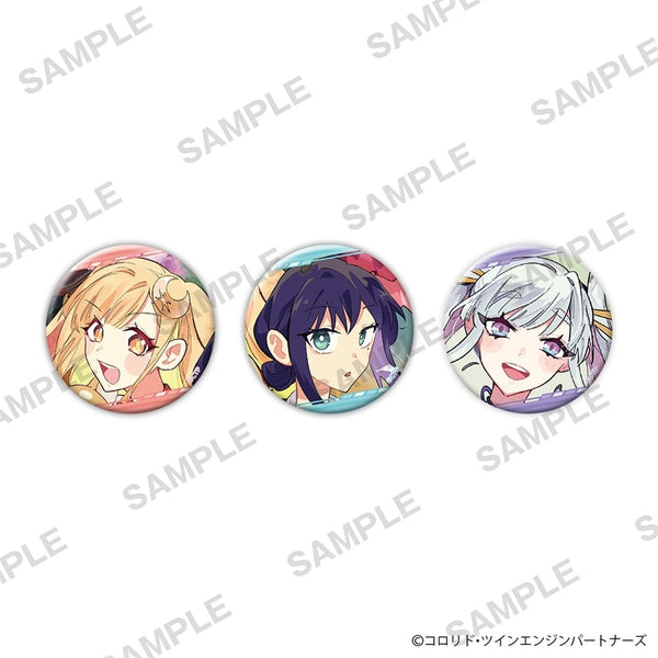 『超かぐや姫!』缶バッジ3個セット かぐや&酒寄彩葉&月見ヤチヨ A