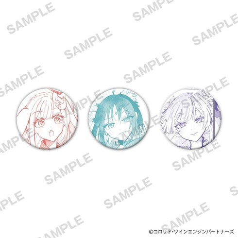 『超かぐや姫!』缶バッジ3個セット かぐや&酒寄彩葉&月見ヤチヨ B