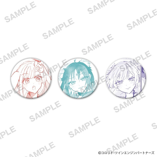 『超かぐや姫!』缶バッジ3個セット かぐや&酒寄彩葉&月見ヤチヨ B