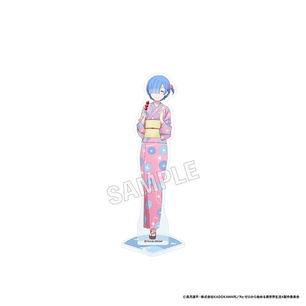 "Re:Zero - Starting Life in Another World" Acrylic Stand Figure: Festival Ver. Rem