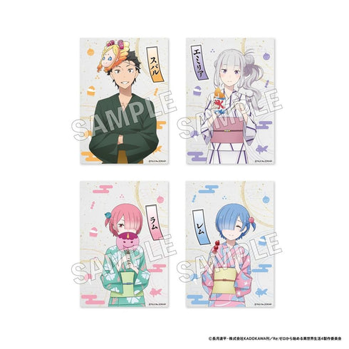 『Re:ゼロから始める異世界生活』ブロマイドセット お祭り ver.