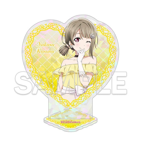 『ラブライブ!虹ヶ咲学園スクールアイドル同好会』ハート型アクリルスタンド かすみ