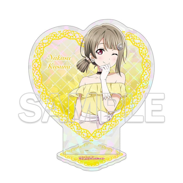 『ラブライブ!虹ヶ咲学園スクールアイドル同好会』ハート型アクリルスタンド かすみ