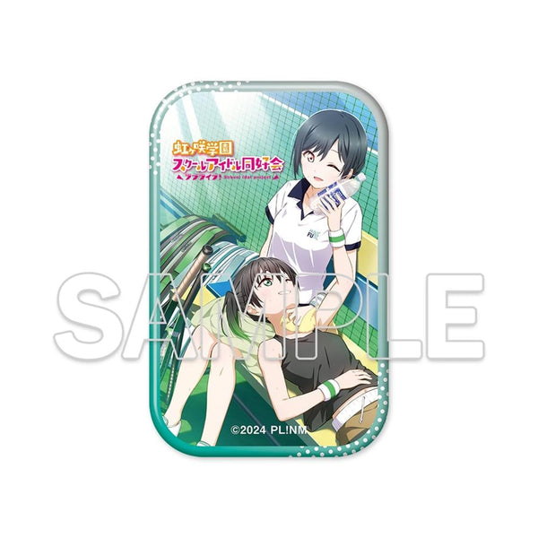 『ラブライブ!虹ヶ咲学園スクールアイドル同好会』スクエア缶バッジ 侑&栞子