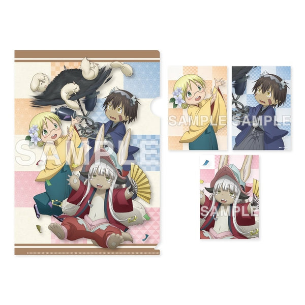 『メイドインアビス 目覚める神秘』クリアファイル&ブロマイドセット 和装ver.