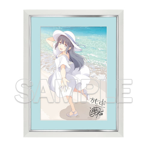 『青春ブタ野郎はドクターピッグの夢を見ない+』複製サイン入りキャラファイングラフ Ver.牧之原翔子