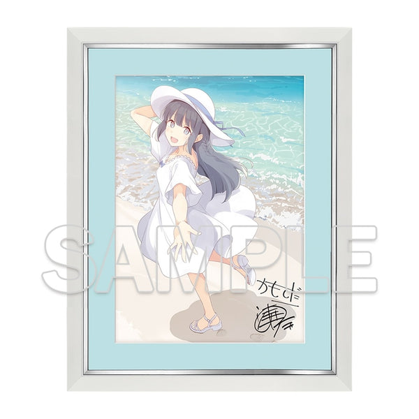 『青春ブタ野郎はドクターピッグの夢を見ない+』複製サイン入りキャラファイングラフ Ver.牧之原翔子
