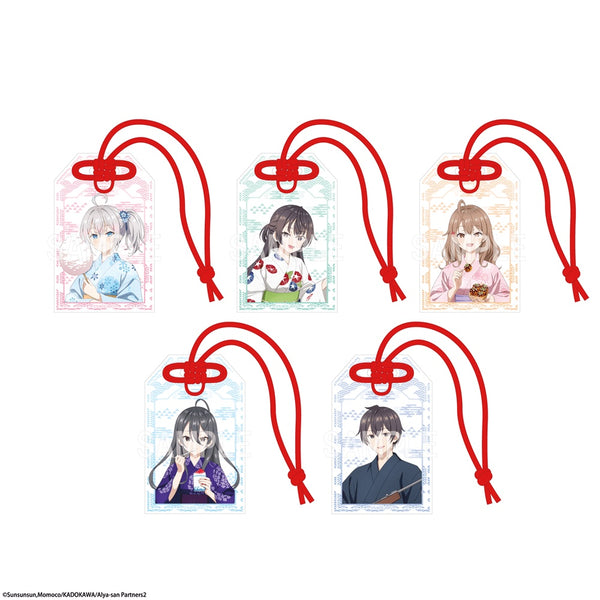 『時々ボソッとロシア語でデレる隣のアーリャさん』トレーディングお守り風アクリルキーホルダー 浴衣ver.【BOX】