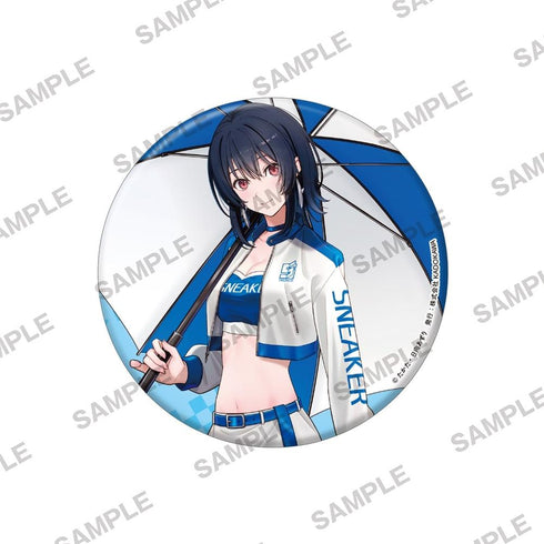『クラスで2番目に可愛い女の子と友だちになった』ビッグホログラム缶バッジ 朝凪海 レースクイーンVer.