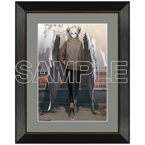 "Golden Experience Points" A4 Original Character Fine Art Print