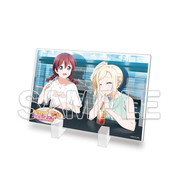 『ラブライブ!虹ヶ咲学園スクールアイドル同好会』ミニアクリルプレート 愛&エマ