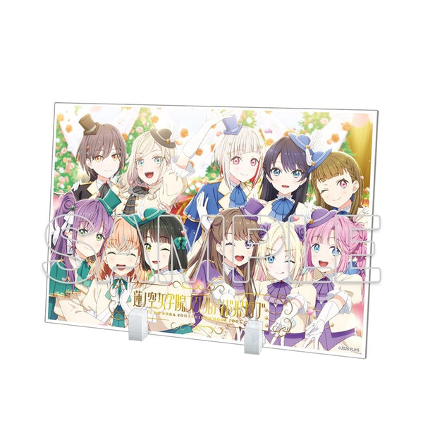 『ラブライブ!蓮ノ空女学院スクールアイドルクラブ』箔押し入りアクリルプレート Ver.Bloom Garden Party