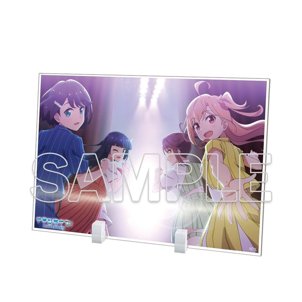 『イキヅライブ! LOVELIVE! BLUEBIRD』アクリルプレート Ver.1st LIVE ポルカ&麻衣&玲&花火
