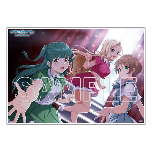 "Ikiz Live! LOVELIVE! BLUEBIRD" Acrylic Plate Ver. 1st LIVE Yukuri, Kaguya, and Midoru
