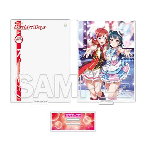 『ラブライブ!シリーズ LoveLive!Days』アクリルジオラマ 真姫&善子