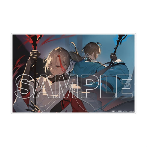 『ヤエブキ機関 千万丈塔踏破録』アクリルプレート 天茜&碧燈