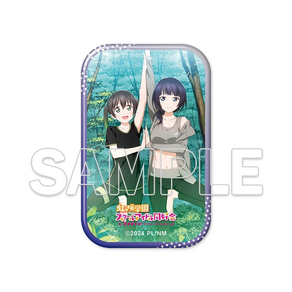 『ラブライブ!虹ヶ咲学園スクールアイドル同好会』スクエア缶バッジ 侑&果林