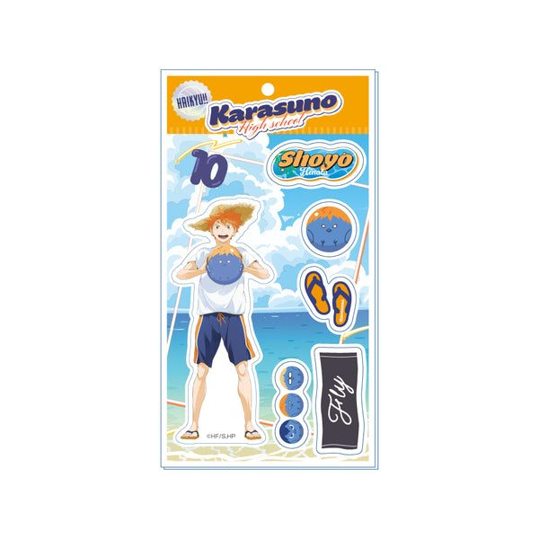 『ハイキュー!!』アクリルステッカー ビーチボールVer. 日向翔陽