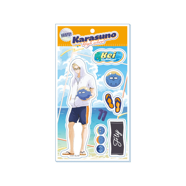 『ハイキュー!!』アクリルステッカー ビーチボールVer. 月島蛍