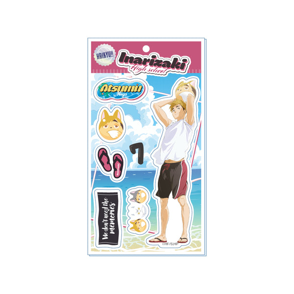 『ハイキュー!!』アクリルステッカー ビーチボールVer. 宮 侑