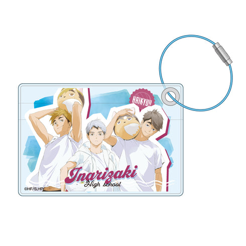 "Haikyu!!" PVC Card Case: Beach Ball Version - Inarizaki High School