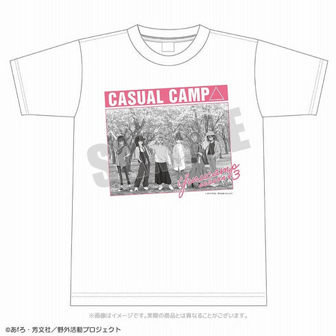 『ゆるキャン△SEASON3』カジュアルキャンプ Tシャツ