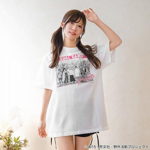『ゆるキャン△SEASON3』カジュアルキャンプ Tシャツ
