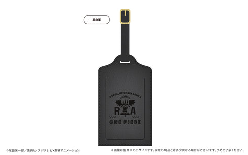『ワンピース ONE PIECE』レザーラゲッジタグ 革命軍