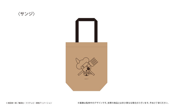 『ONE PIECE』ワックスペーパー風トートバッグ Vol.3 サンジ