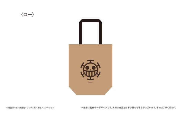 『ONE PIECE』ワックスペーパー風トートバッグ Vol.3 ロー
