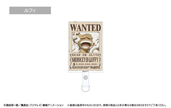『ONE PIECE 』手配書フォンタブ ルフィ