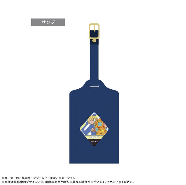 『ONE PIECE』レザーラゲッジタグ エッグヘッドver. サンジ