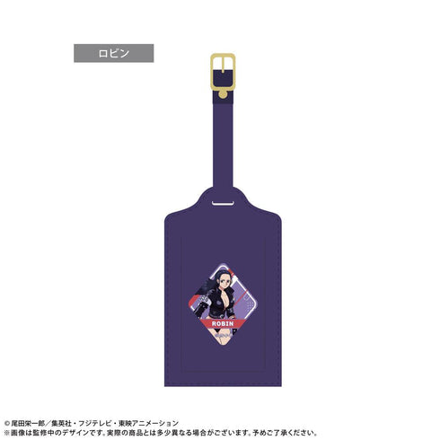 『ONE PIECE』レザーラゲッジタグ エッグヘッドver. ロビン