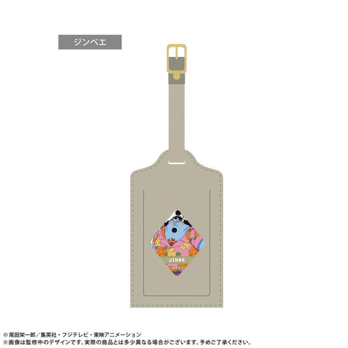 『ONE PIECE』レザーラゲッジタグ エッグヘッドver. ジンベエ