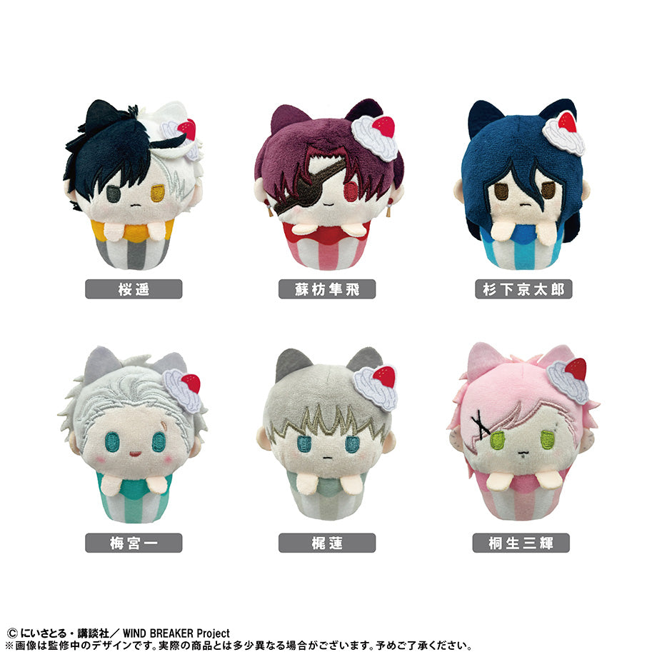 WIND BREAKER カップケーキたぴぬい BOX 予約2025年06月】WIND BREAKER カップケーキたぴぬい 6パック