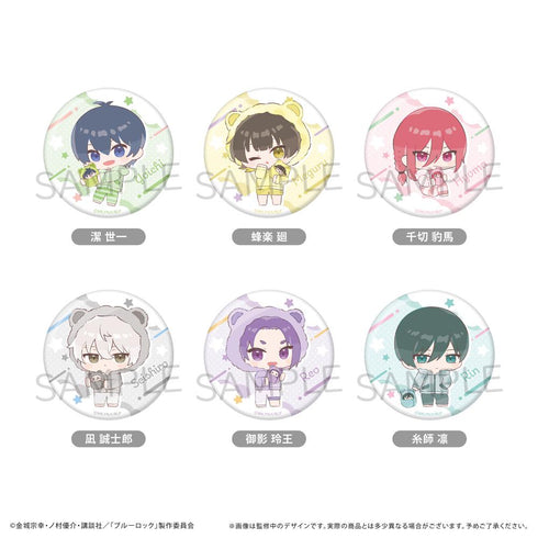 『ブルーロック』トレーディング缶バッジ くるみパジャマ ミニキャラVer.【BOX】