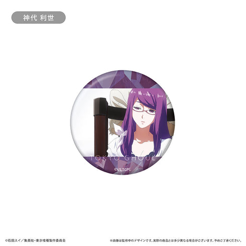 『東京喰種トーキョーグール』ラメ缶バッジ 場面写Ver.【BOX】