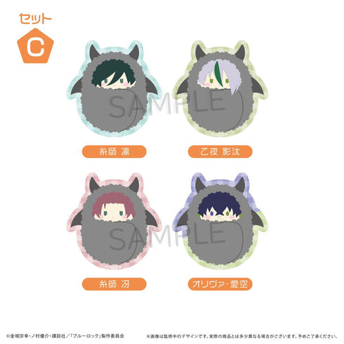 『ブルーロック』くるみたぴぬいステッカーセット(悪魔Ver.) C