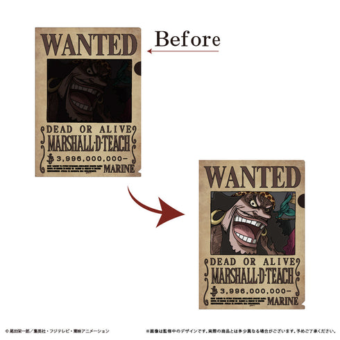 『ONE PIECE』手配書トリックファイルvol.4 黒ひげ