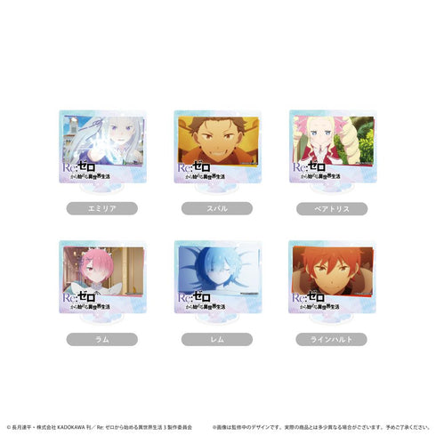 『Re:ゼロから始める異世界生活』場面写トレーディングミニアクリルスタンド【BOX】