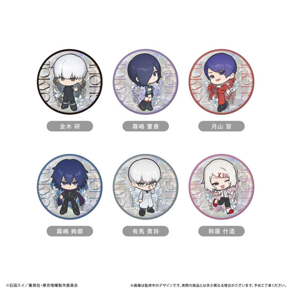 『東京喰種トーキョーグール』ラメ缶バッジ お花Ver.【BOX】